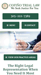 Mobile Screenshot of miamibeachlawyers.com